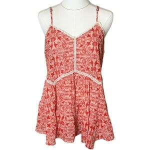 Xhilaration Boho Floral Bird Tank